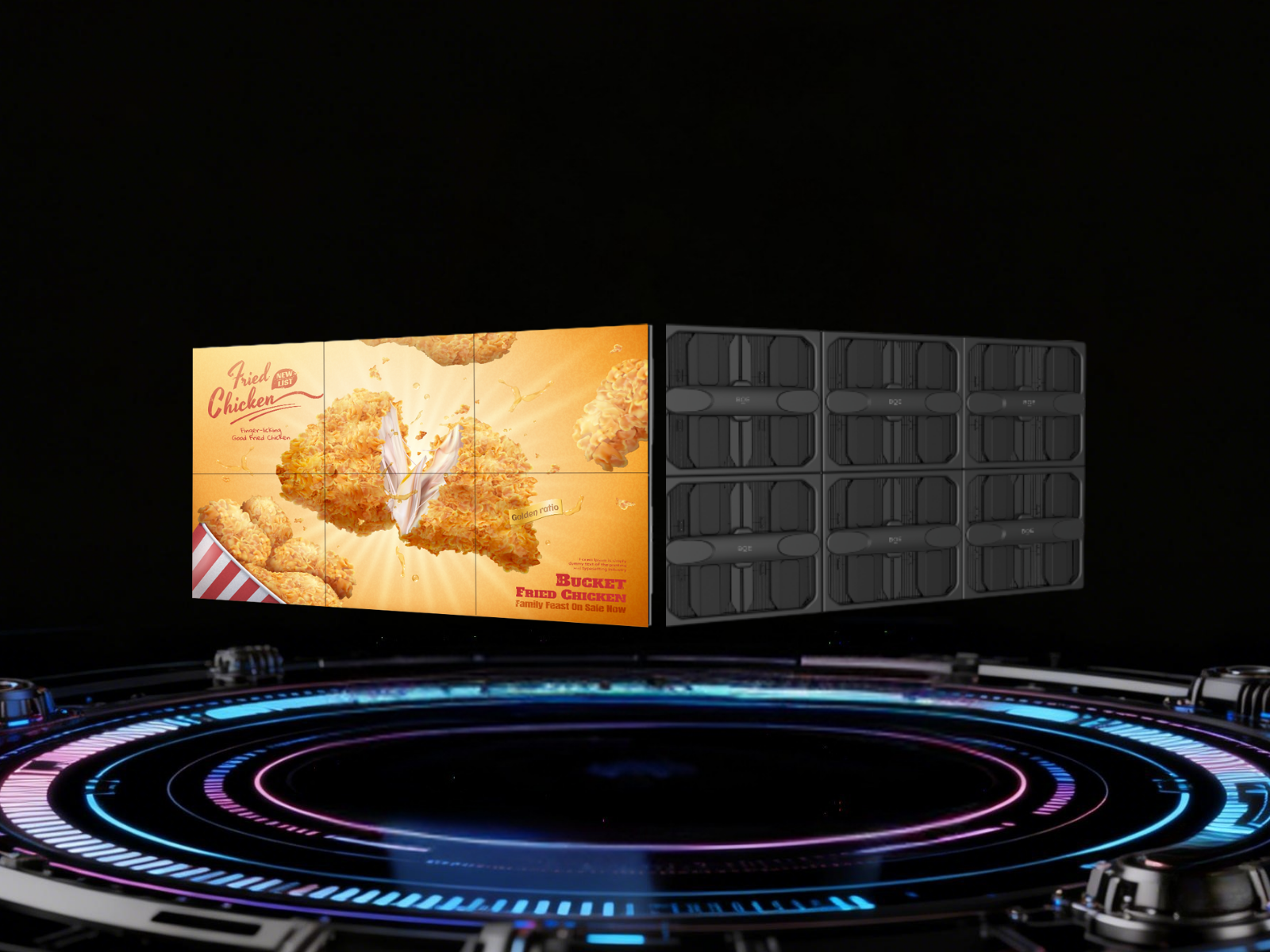 COG P0.9 Ultra Slim HDR MicroLED Display